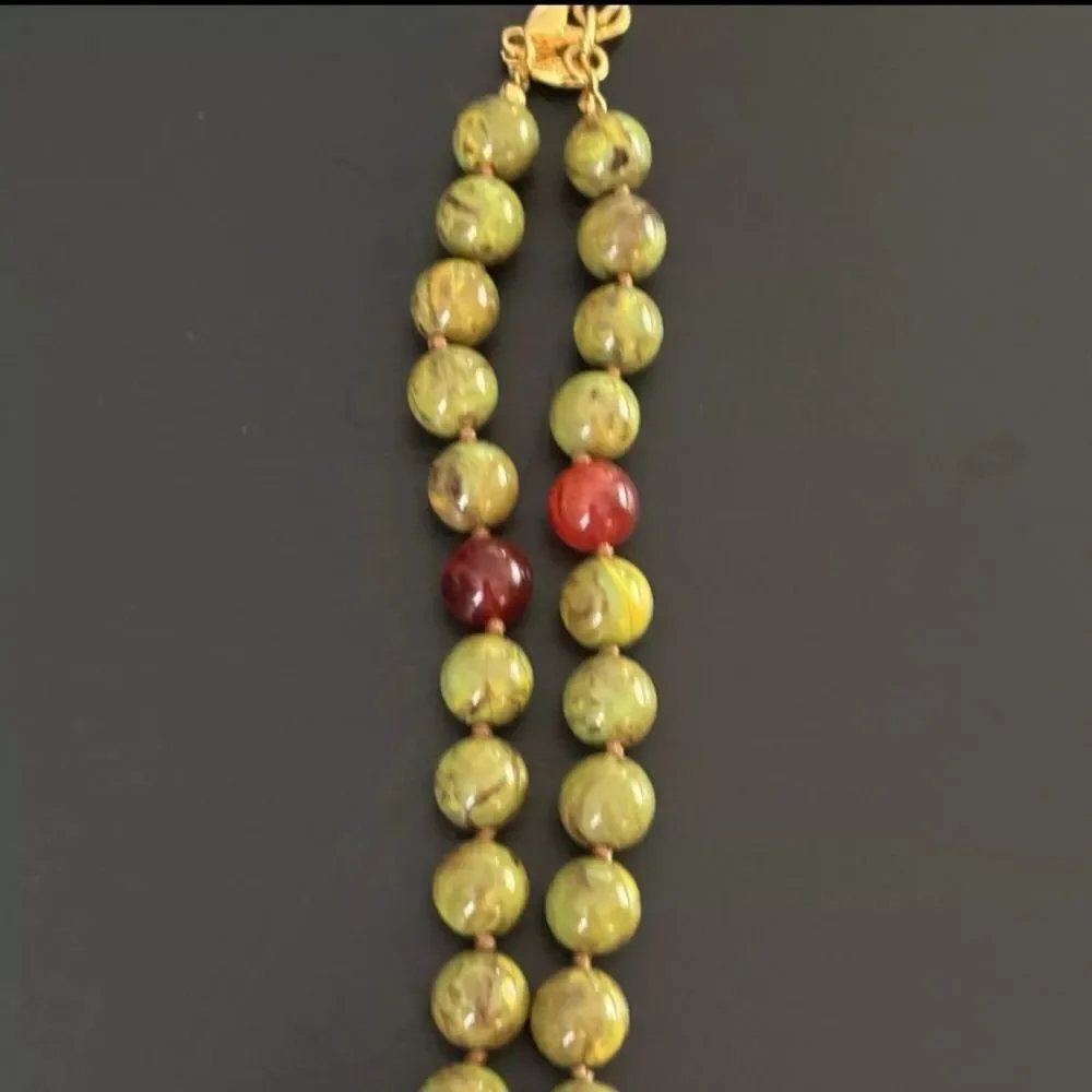 Vintage JOAN RIVERS Multi Faux Gemstone Pearl Beads 65” Long Necklace Gold NWOT